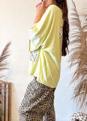 Recycled Karma Shania Twain Tee | Yellow