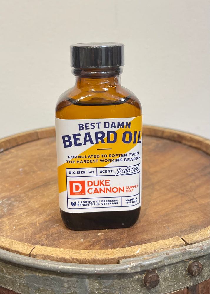 
            
                Load image into Gallery viewer, Duke Cannon Best Damn Beard Oil
            
        