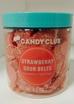 CANDY CLUB Strawberry Sour Belts