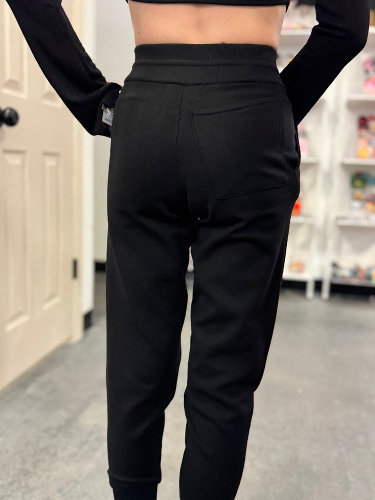 Lucca Couture Ellie Jogger/Sweater Set | Black