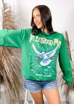 Daydreamer Fleetwood Mac 1990 Dove BF Sweatshirt | Amazon grean