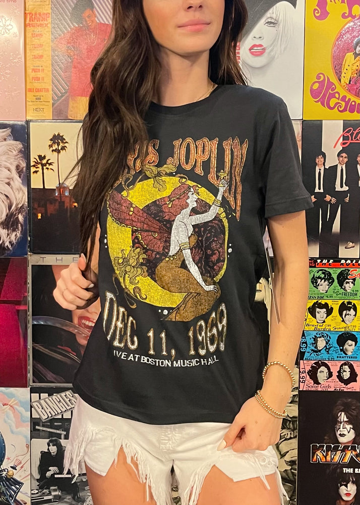 
            
                Load image into Gallery viewer, Prince Peter Collection Janis Joplin Fairy Tee | Black
            
        