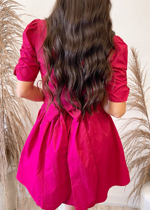 Sincerely Ours Brisbane Mini Dress | Berry