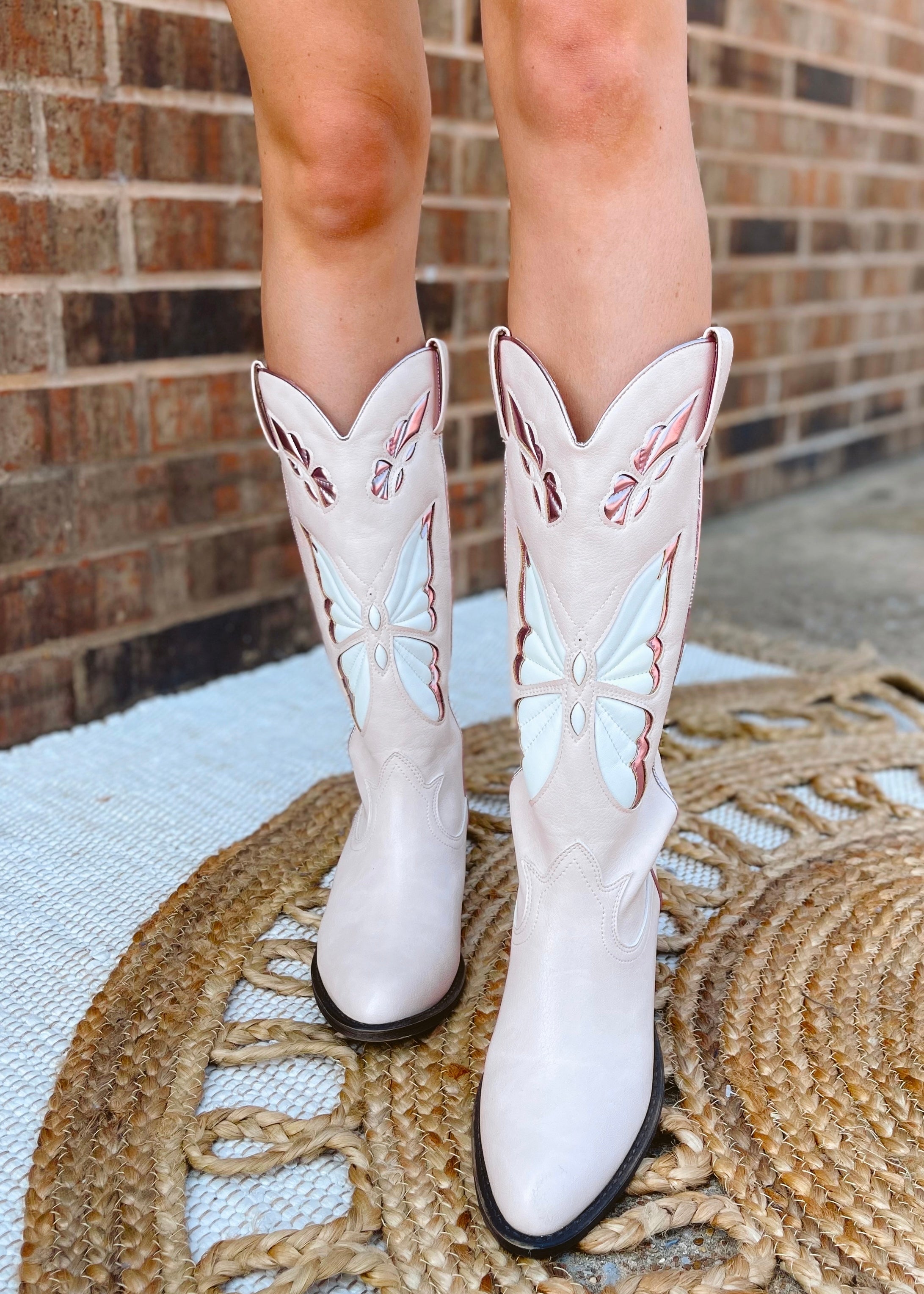 レア★カイラニ×モンタナButterflyウエスタンブーツ美品23.5-24cm MATSSIE Mariposa Boot | pink – shopbellabird