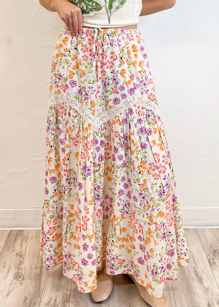 Bila77 Via Lucia Skirt | Sweet Violet