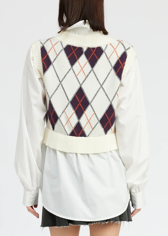 Jacquie The Label Adriel Top | Off White