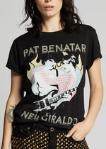 Recycled Karma Pat Benatar & Neil Giraldo Tee | Black