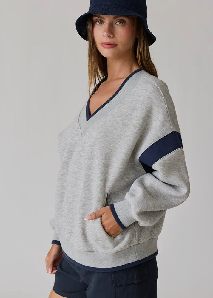 Back To School Sweatshirt | Heather Grey