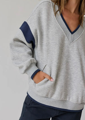 Back To School Sweatshirt | Heather Grey