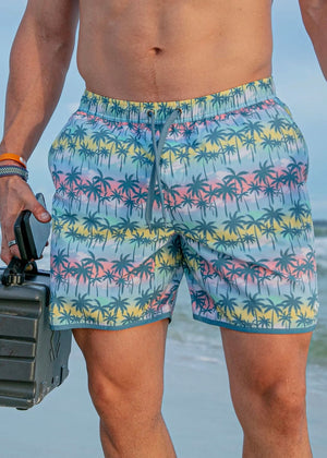 
            
                Load image into Gallery viewer, Burlebo Vacay All Day Swim Trunks
            
        