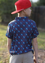 Burlebo Performance Youth Polo | Neon