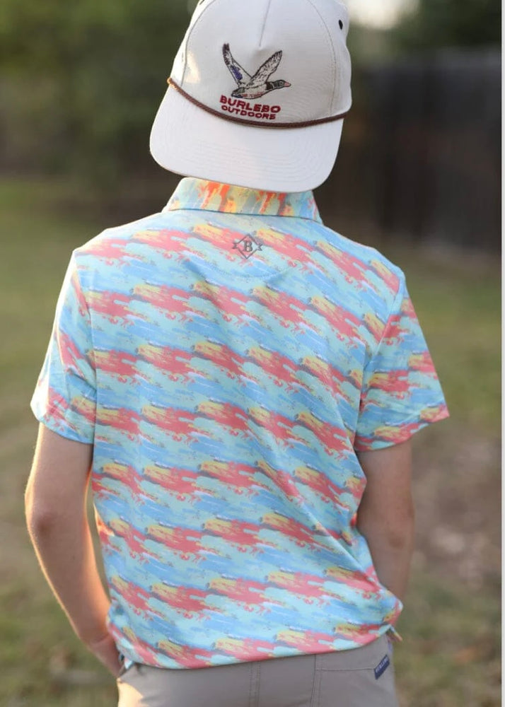 Burlebo Paint Brush Youth Polo