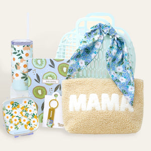 
            
                Load image into Gallery viewer, Darling Effect Mama Gift Basket | Blue
            
        