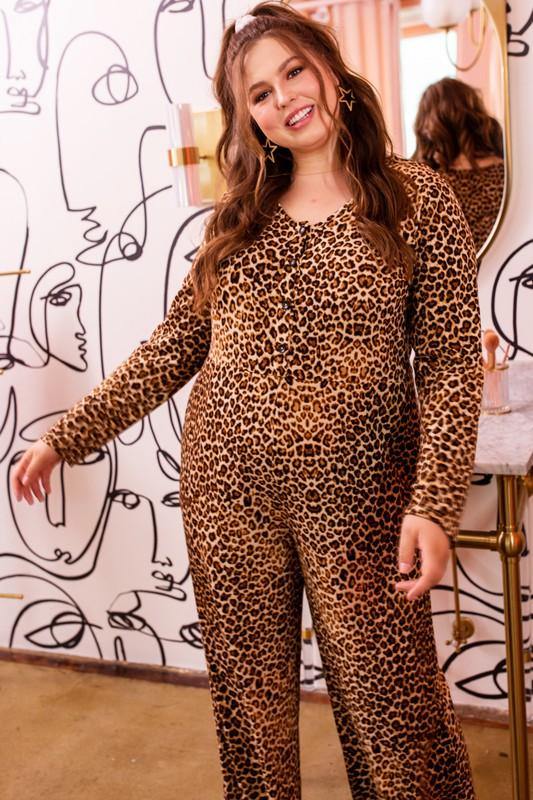 CURVY GO YOUR ON WAY JUMPER | LEOPARD - shopbellabird