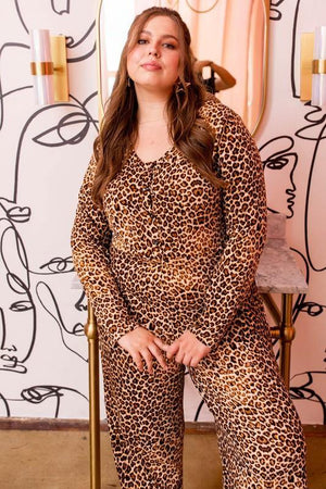 CURVY GO YOUR ON WAY JUMPER | LEOPARD - shopbellabird