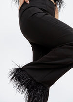 Aureum Black Feather Pants
