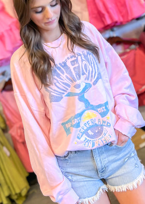 Livy Lu Pink Floyd Pepperland Sweatshirt | Pink