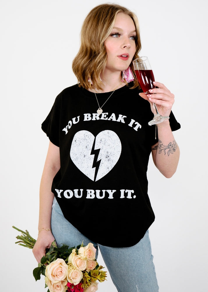 Recycled Karma You Break It You Buy It | Black